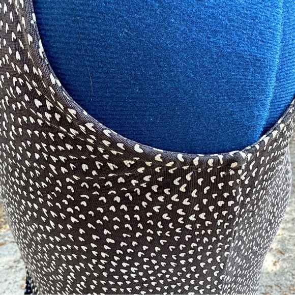 Diane von Furstenberg St. Jude Gray-Blue Heart Patterned Silk Wrap Dress Size 4 - Picture 10 of 16